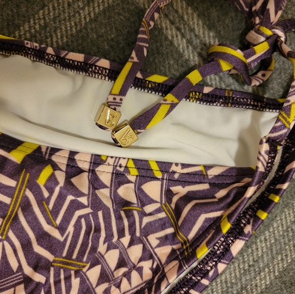 Victoria's Secret Purple/Neon String Bikini (2pc) - Picture 3 of 9